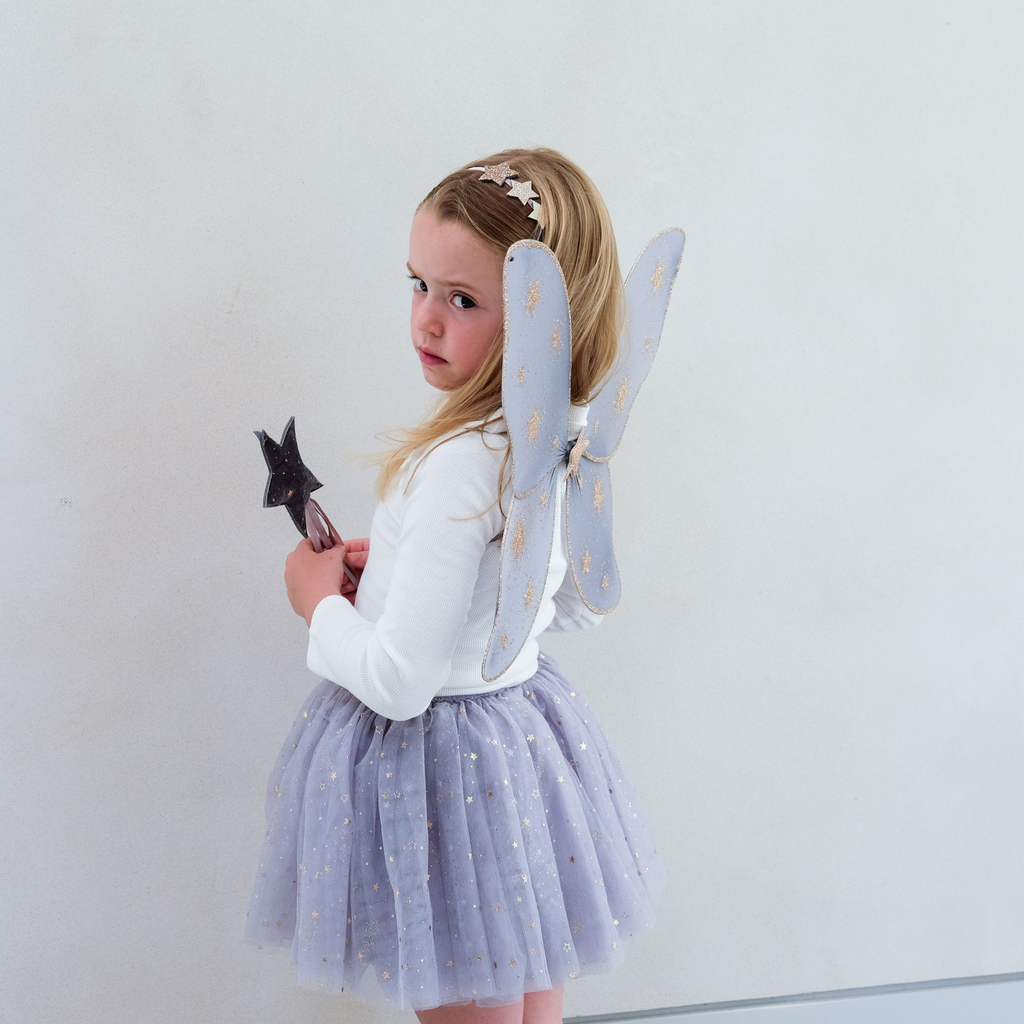 155020-07 GRISELDA TUTU, 15022-07 GRISELDA WAND, 172024-27 FALLING STAR ALICE & 175007-07 NEW STARRY NIGHT WINGS GREY.webp