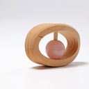 GRIMM'S Rattle Rose Quartz 2