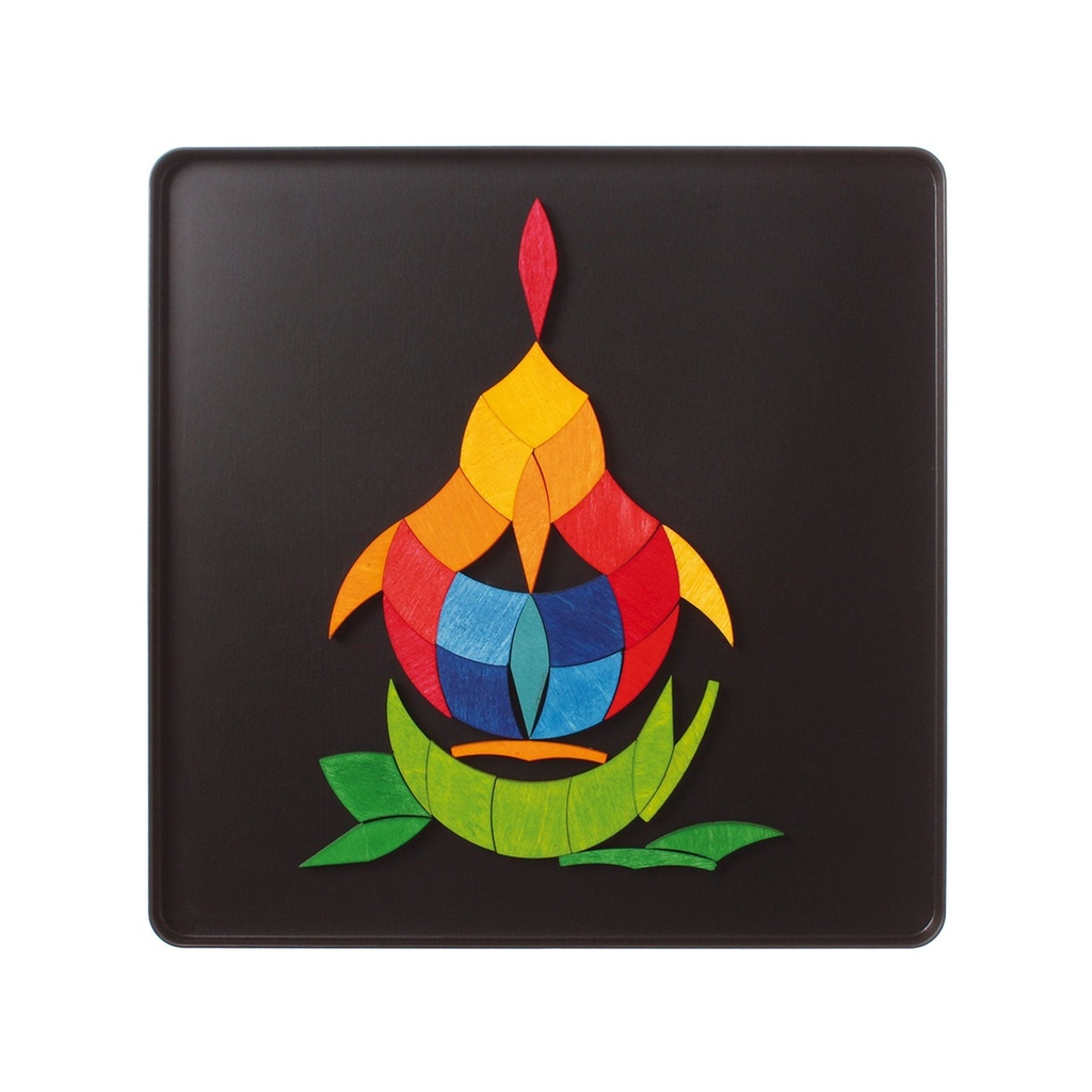 GRIMM'S Magnet Puzzle Color Spiral 8