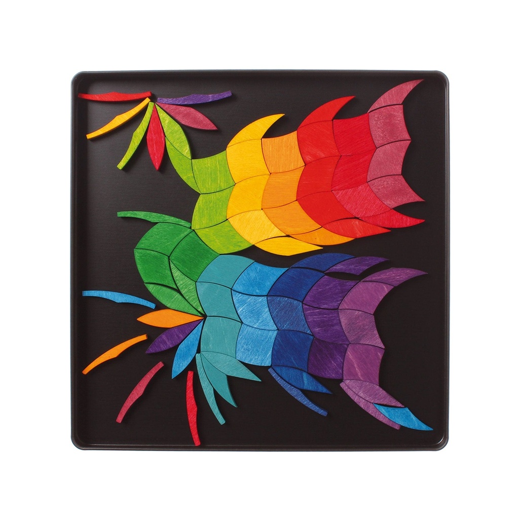 GRIMM'S Magnet Puzzle Color Spiral 9