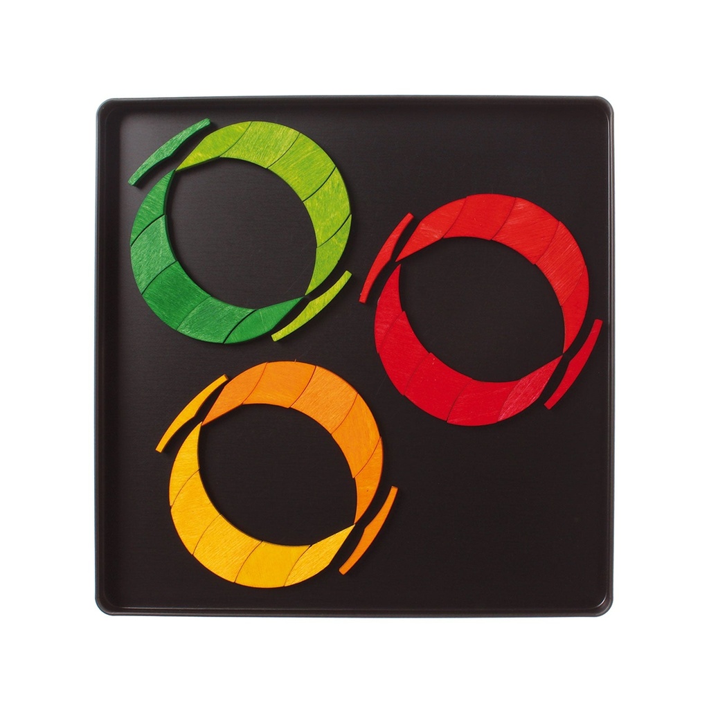 GRIMM'S Magnet Puzzle Color Spiral 11