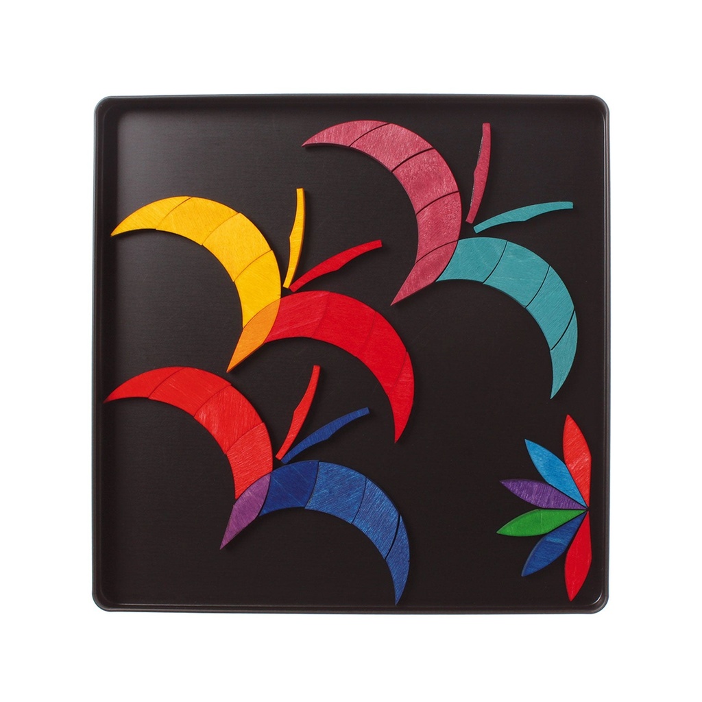 GRIMM'S Magnet Puzzle Color Spiral 13