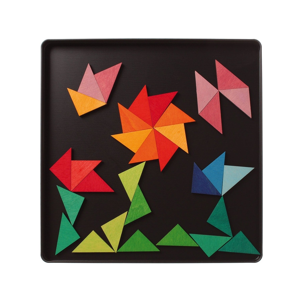 GRIMM'S Magnet Puzzle Triangles 4