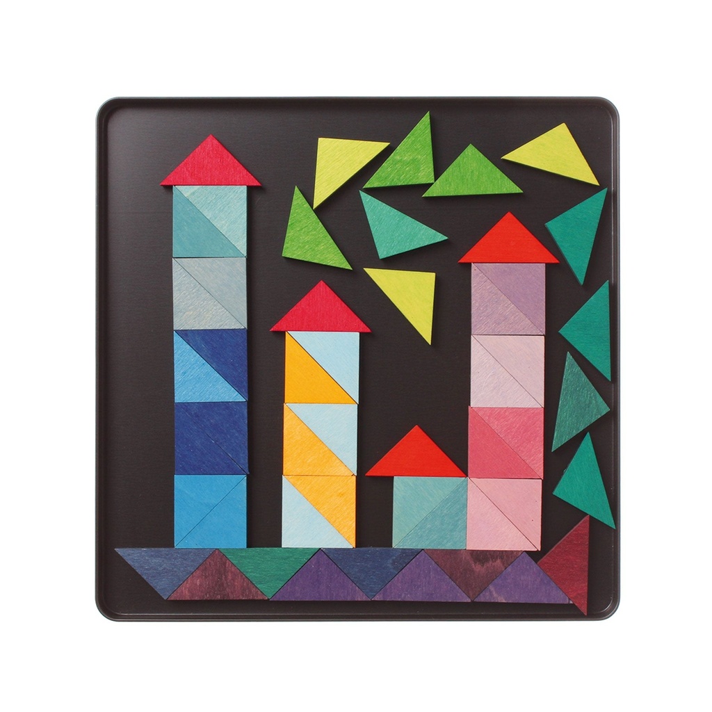 GRIMM'S Magnet Puzzle Triangles 5