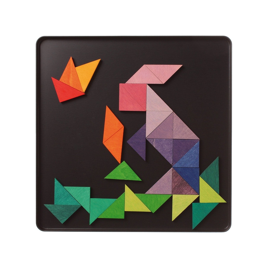 GRIMM'S Magnet Puzzle Triangles 8