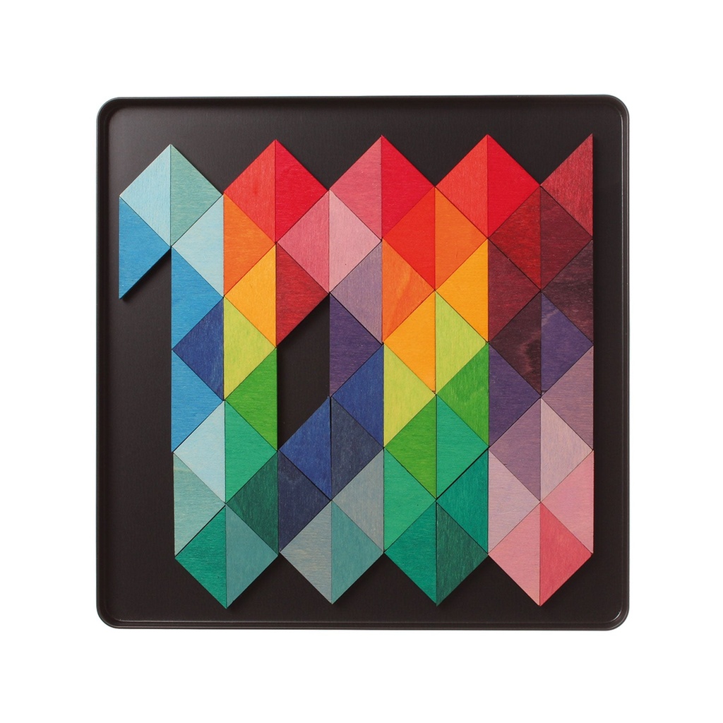 GRIMM'S Magnet Puzzle Triangles 14