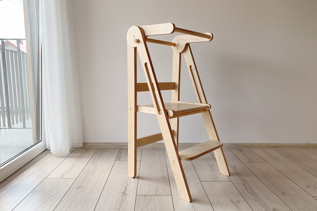 Adjustable Folding Helper Tower