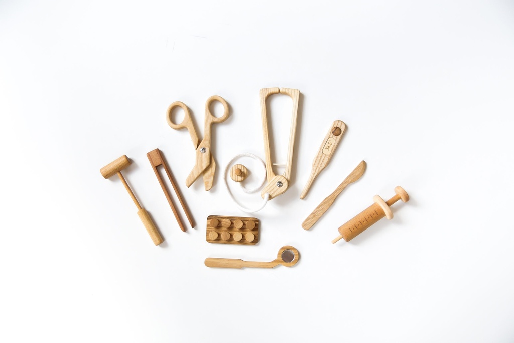Wooden Doctor Set