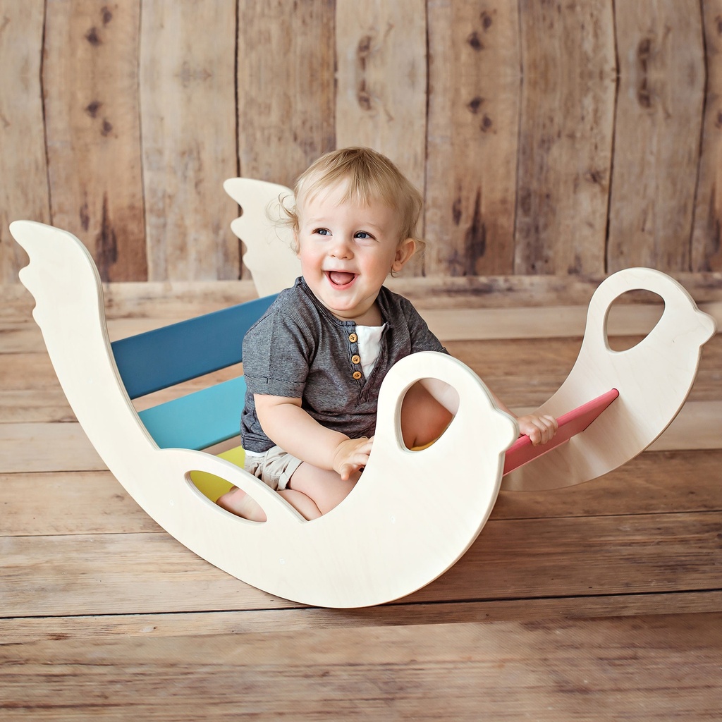 Rainbow Birdie Rocker