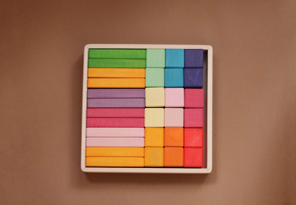 Pastel Blocks and Bricks