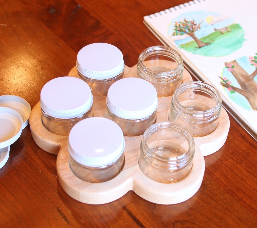 Waterproof Jar Holder with Jars