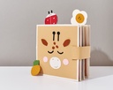Felt Quiet Book - Giraffe Cover