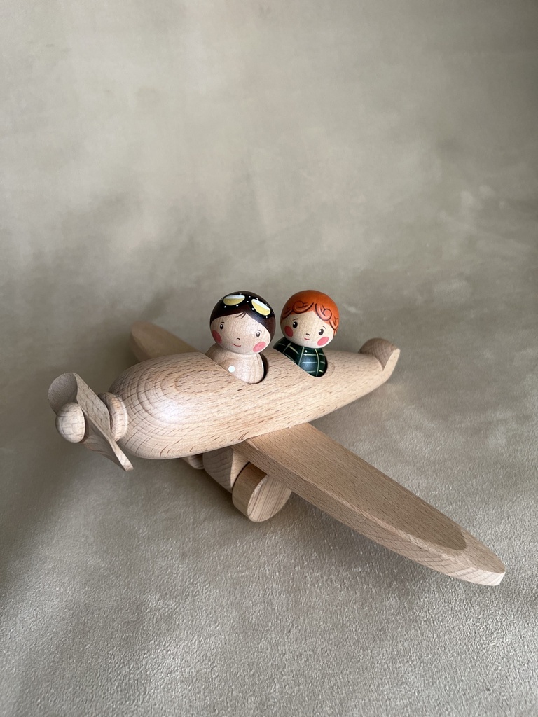 Plane with 2 Passengers
