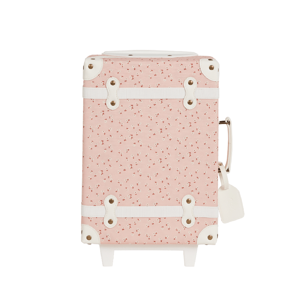 See Ya Suitcase - Pink Daisies