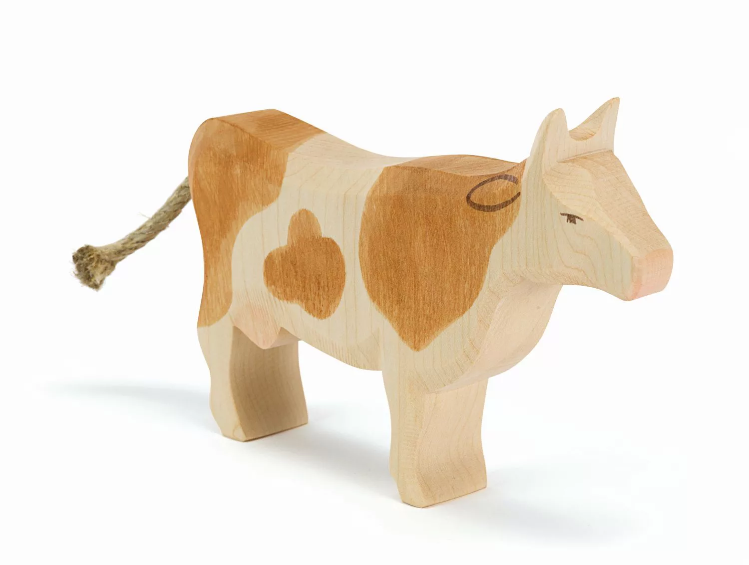 Cow brown standing