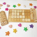 Alphabet Big Board Game with lowercase letters