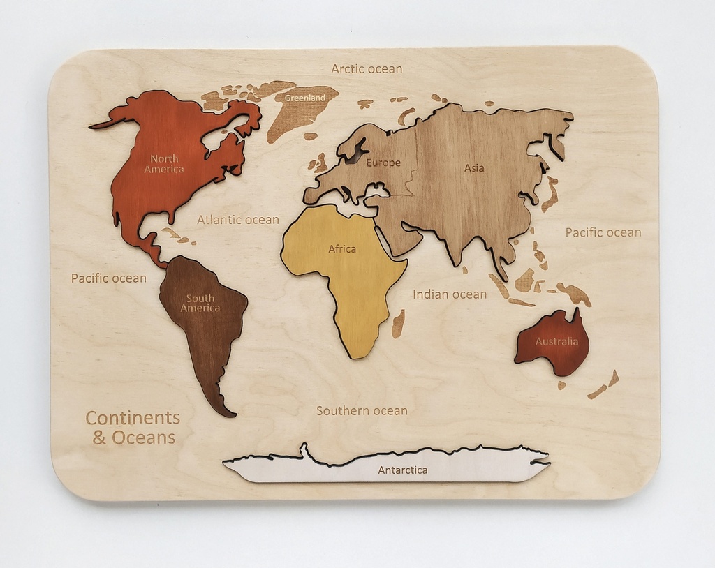 World Map Puzzle