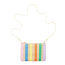 Striped Straw Bag 