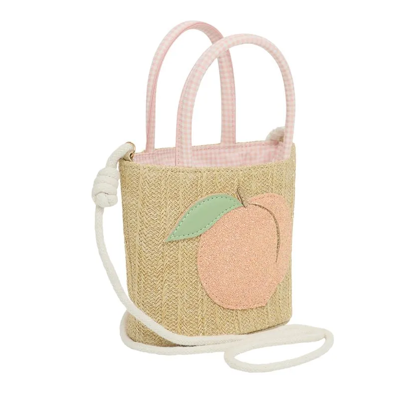 Peach Basket Bag