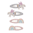Unicorn And Rainbow Hair Clips