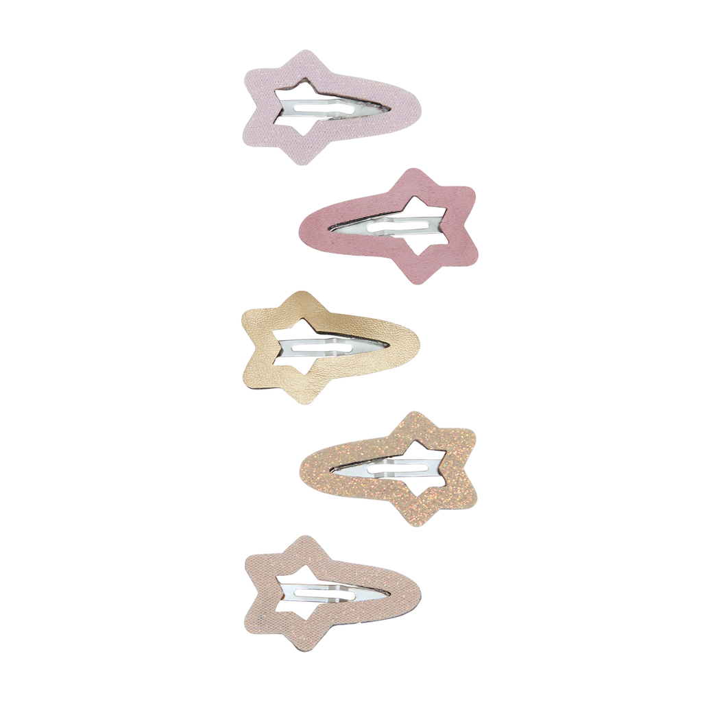 Star Cut Out Hair Clips