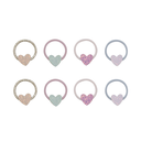 Teeny Heart Mini Hair Ties