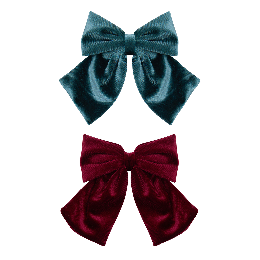 Velvet Agnes Bows