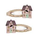 Haunted House Hair Clips