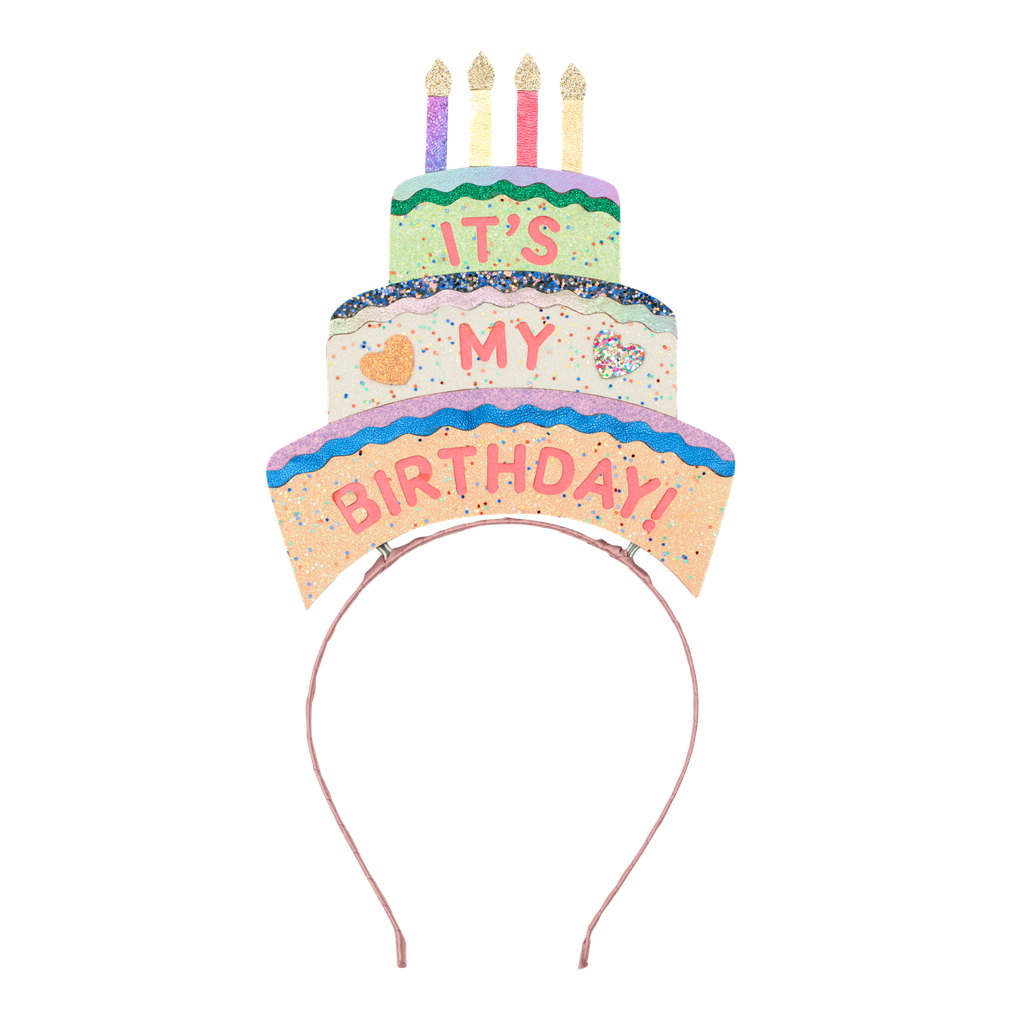 Birthday Cake Headdress - Bright