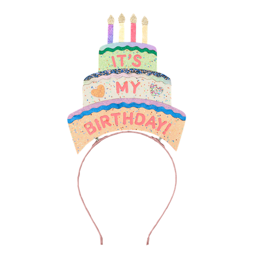 Birthday Cake Headdress - Bright