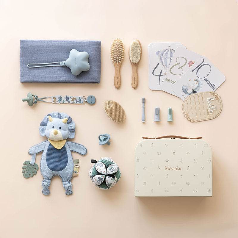 Moonkie First Moments Newborn Set – Soft Blue