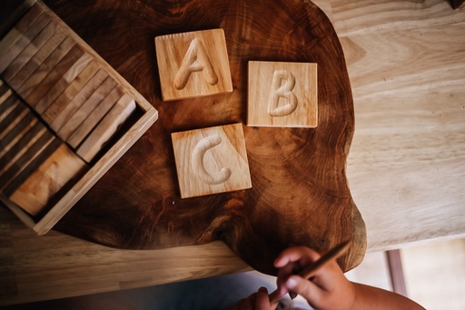 Writing and Spelling Trays - Capital Letters