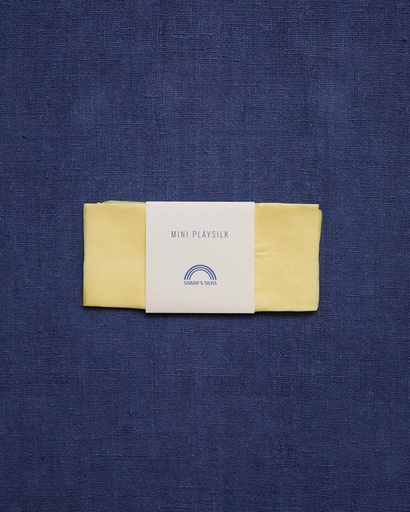 [w-PS:5043] Mini Playsilks - Yellow