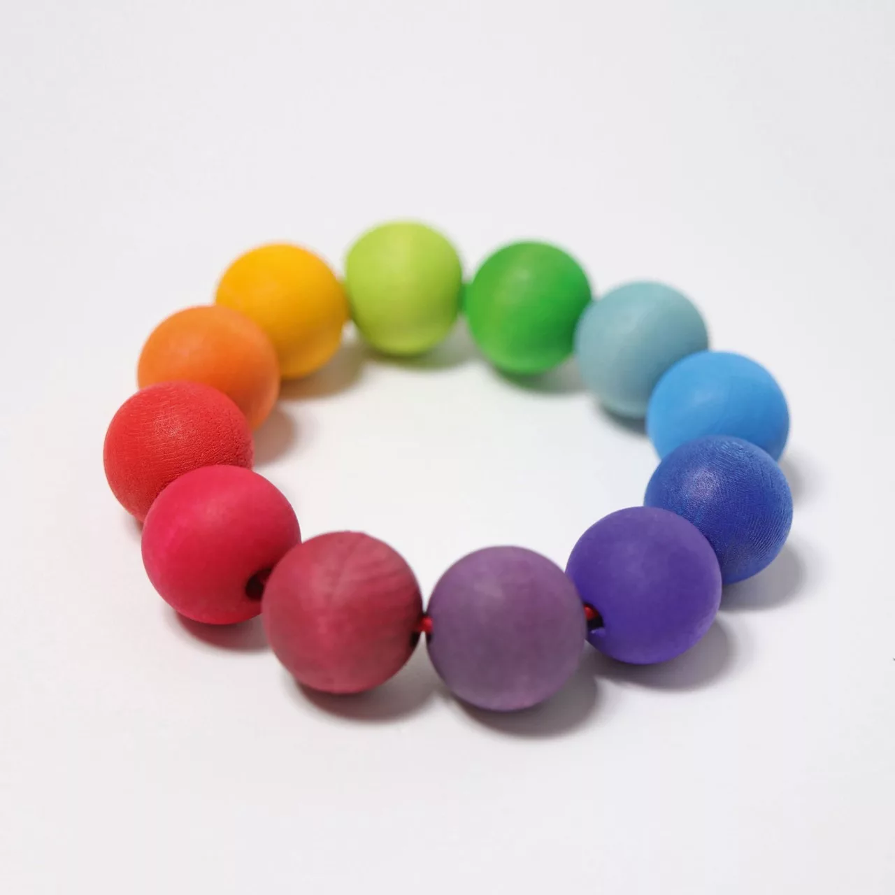 [08110] Rainbow Bead Ring