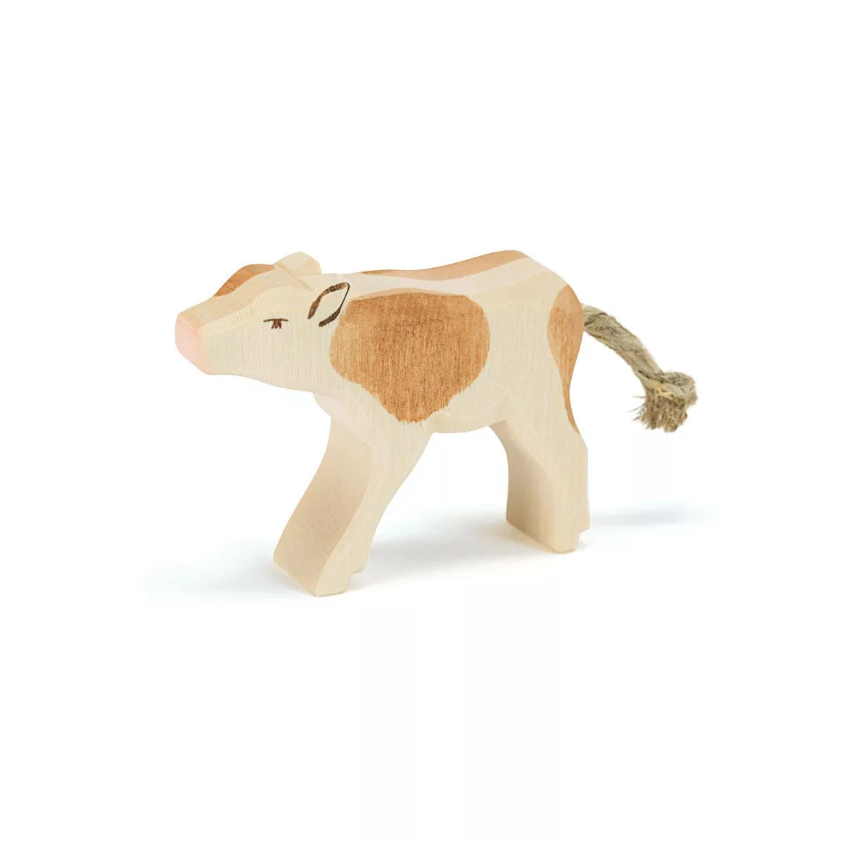 [11025] Calf brown drinking