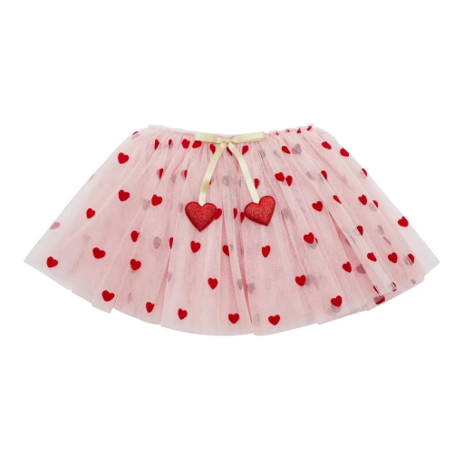 [185002- 27] Heart Print Tutu 