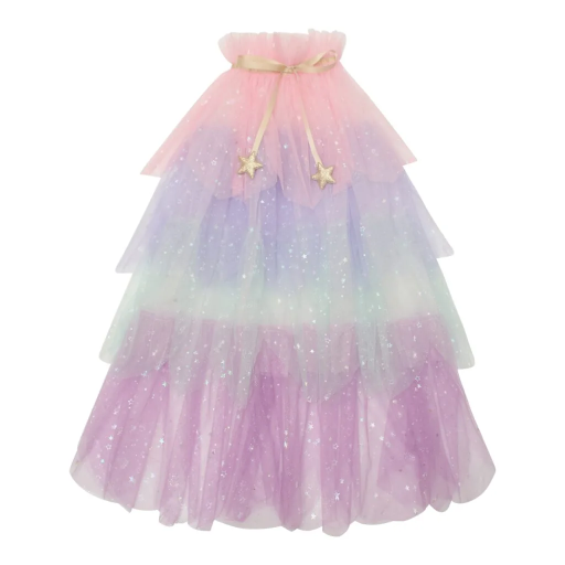 [185005- 47] Scallop Pastel Cape 