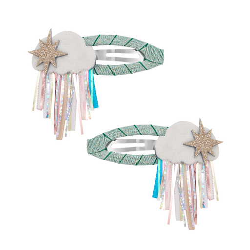 [192020-17] Rainy Cloud Hair Clips