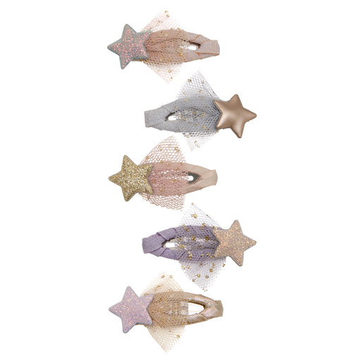 [192017-47] Tutu Star Mini Hair Clips