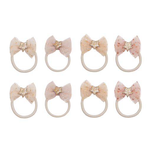[192085-22] Tutu Bow Mini Hair Ties