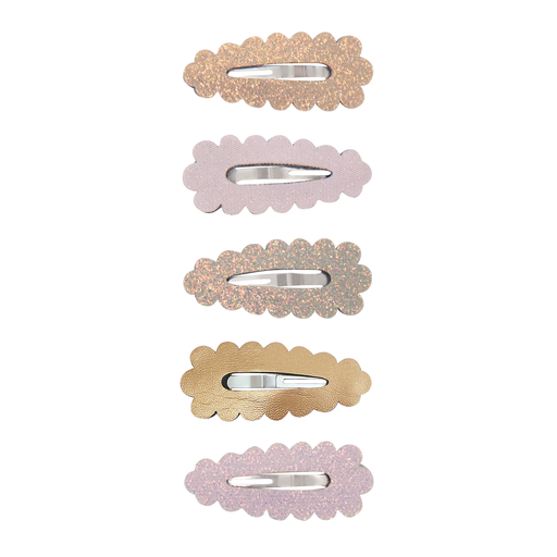 [192014-47] Dreamwish Scalloped Mini Hair Clips