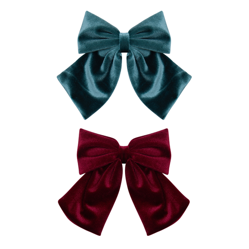 [192070-35] Velvet Agnes Bows