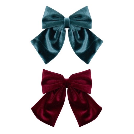 [192070-35] Velvet Agnes Bows