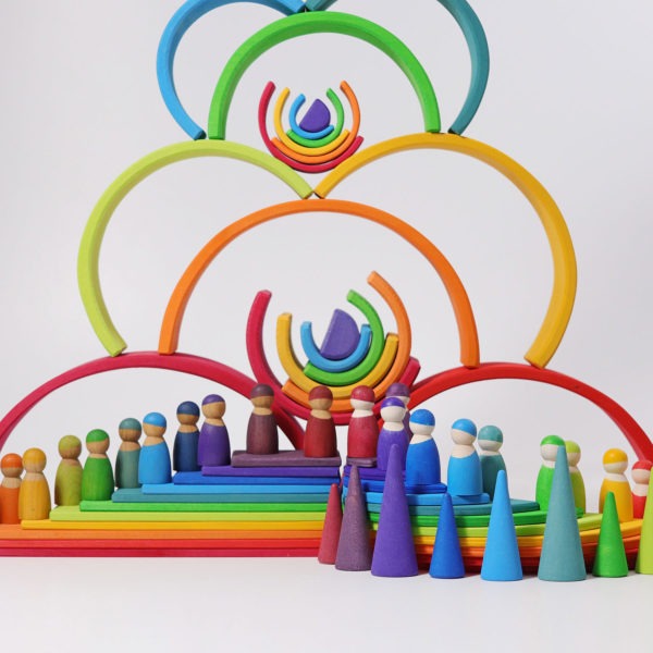 Large Rainbow Stacker - Image 8