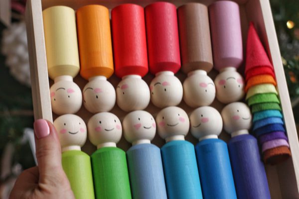 Peg People with Hats - Image 8