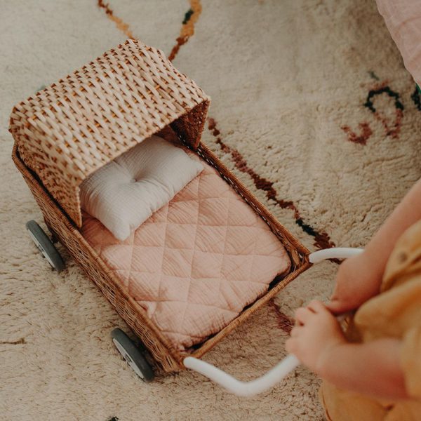 RATTAN STROLLEY - Natural - Image 2