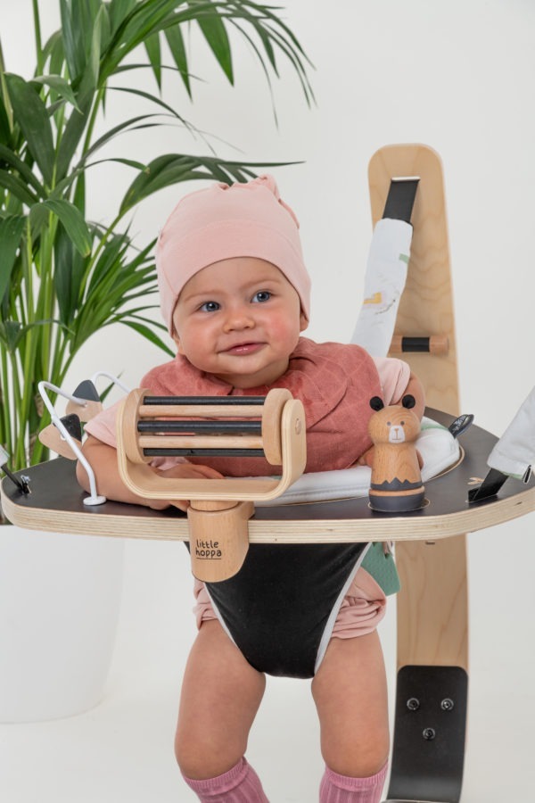 LITTLE HOPPA ® BABY BOUNCER - Rainbow Rain - Image 11