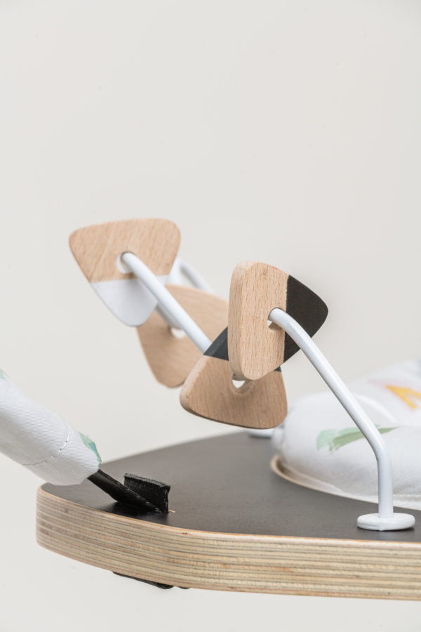 LITTLE HOPPA ® BABY BOUNCER - Rainbow Rain - Image 10
