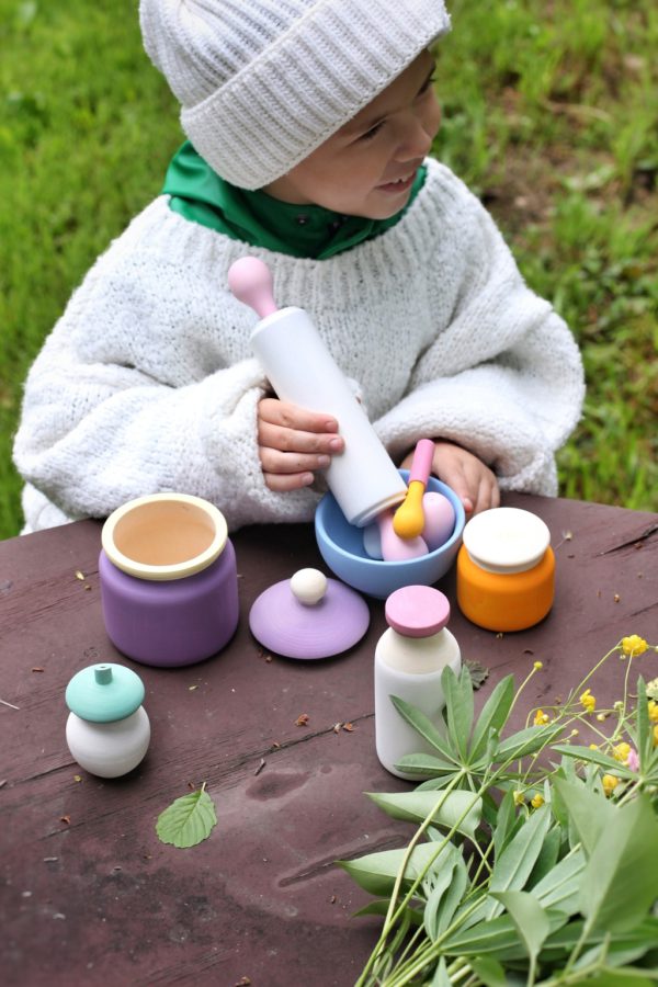 Cooking Set "Honey Pancake" Pastel color - Image 2