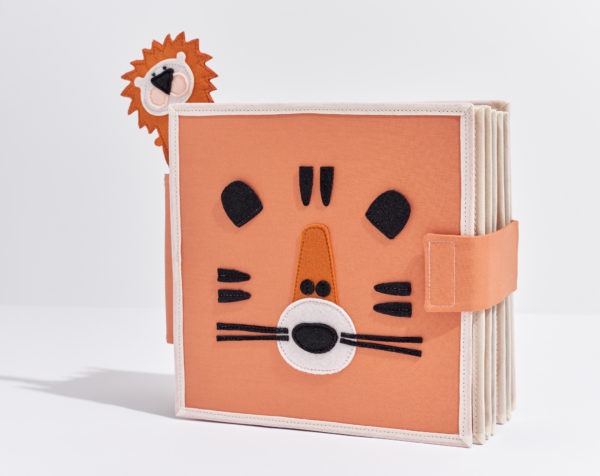 Felt Quiet Book - Tiger Cover
